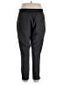 Athleta Solid Black Active Pants Size 14 - photo 2