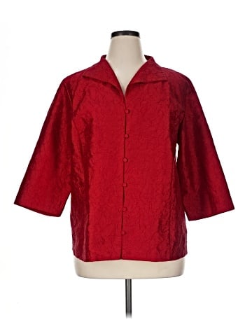 Eileen Fisher 3/4 Sleeve Silk Top (view 1)