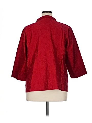 Eileen Fisher 3/4 Sleeve Silk Top (view 2)