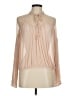 Zara Tan Long Sleeve Blouse Size M - photo 1