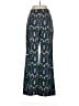 MNG Print Blue Casual Pants Size 8 - photo 2