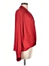 Lush 100% Polyester Red Long Sleeve Blouse Size L - photo 4