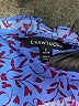 41Hawthorn 100% Polyester Animal Print Blue Short Sleeve Blouse Size Med Petite - photo 7