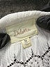 Deletta 100% Polyester Ivory 3/4 Sleeve Top Size M - photo 7