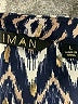 IMAN 100% Polyester Blue Long Sleeve Blouse Size L - photo 7