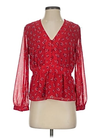 Madewell 3/4 Sleeve Blouse (view 1)