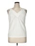 MICHAEL Michael Kors White Sleeveless Blouse Size 1X - photo 1