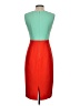 BCBGMAXAZRIA 100% Polyester Color Block Red Cocktail Dress Size 4 - photo 2