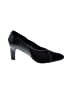 Prevata Argyle Black Heels Size 8 - photo 1