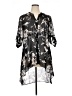 Maurices 100% Polyester Black 3/4 Sleeve Blouse Size XL - photo 1