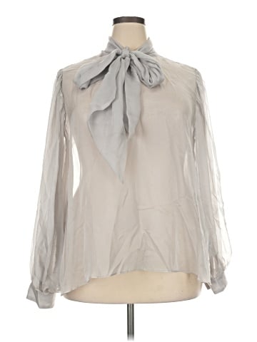 ELOQUII Long Sleeve Blouse (view 1)