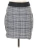 BCBGeneration 100% Polyester Plaid Gray Casual Skirt Size 2 - photo 1