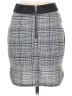 BCBGeneration 100% Polyester Plaid Gray Casual Skirt Size 2 - photo 2