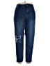 Avenue Graphic Blue Jeans Size 20 - photo 1
