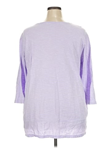 Lands' End 3/4 Sleeve T-Shirt (view 2)