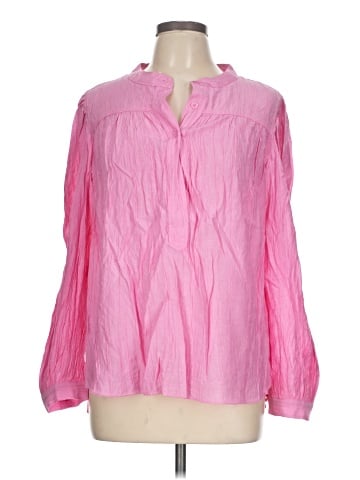 Listicle Long Sleeve Blouse (view 1)