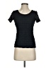 East5th Black Short Sleeve Top Size S - photo 1