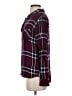 Rails 100% Rayon Plaid Burgundy Long Sleeve Button-Down Shirt Size XS - photo 5