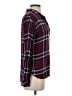 Rails 100% Rayon Plaid Burgundy Long Sleeve Button-Down Shirt Size XS - photo 4