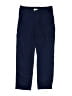 Lands' End 100% Cotton Blue Cargo Pants Size 14 - 16 Husky - photo 1