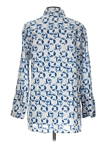 Chico's Long Sleeve Button-Down Shirt (view 2)