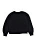 Zara Solid Black Sweatshirt Size 8 - 9 - photo 2