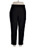 Simply Vera Vera Wang Solid Black Active Pants Size L - photo 1