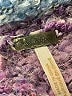 Free People Tweed Stripes Marled Ombre Color Block Gray Purple Pullover Sweater Size XS - photo 7