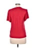 Chenault Red Short Sleeve Top Size M - photo 2
