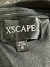 Xscape Solid Black Cocktail Dress Size 4 - photo 7