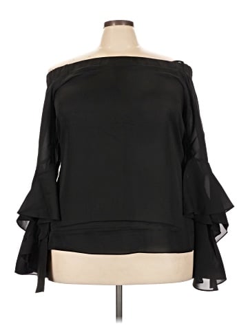 City Chic 3/4 Sleeve Blouse (view 1)