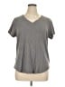 Old Navy Gray Short Sleeve Top Size XL - photo 1