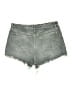 Zara Gray Denim Shorts Size 14 - photo 2