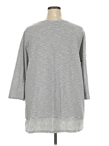 Lands' End 3/4 Sleeve T-Shirt (view 2)
