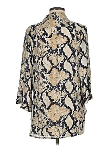 Pookie & Sebastian 3/4 Sleeve Blouse (view 2)
