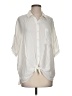 Splendid 100% Viscose Ivory Short Sleeve Blouse Size S - photo 1