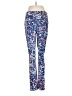 Chico's Floral Blue Active Pants Size Sm (0) - photo 2