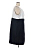 Studio One Color Block White Cocktail Dress Size 24W - photo 4