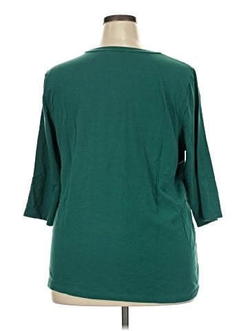 Isaac Mizrahi LIVE! 3/4 Sleeve Top (view 2)