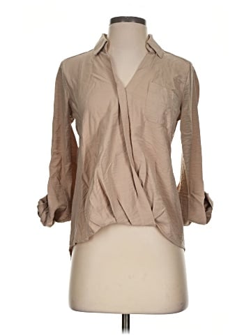 Simply Vera Vera Wang 3/4 Sleeve Blouse (view 1)