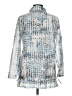 Impulse California Silver Long Sleeve Blouse Size M - photo 2