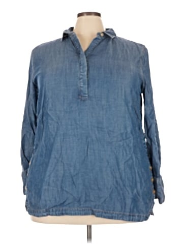 Chico's Long Sleeve Blouse (view 1)