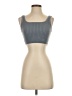 Wilfred Blue Gray Tube Top Size S - photo 1
