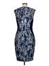 Cache Graphic Blue Cocktail Dress Size L - photo 2
