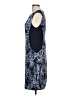 Cache Graphic Blue Cocktail Dress Size L - photo 5