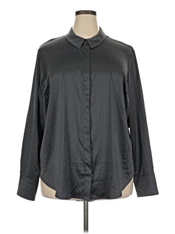 Lane Bryant Long Sleeve Blouse (view 1)