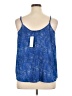 Apt. 9 100% Polyester Blue Tank Top Size XL - photo 2