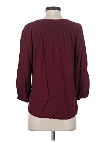 Croft & Barrow 3/4 Sleeve Blouse (view 2)