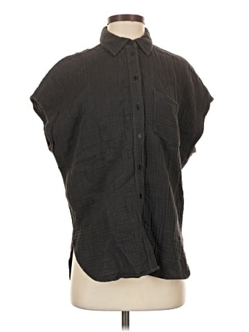 Madewell Sleeveless Button-Down Shirt (view 1)