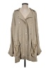 Free People Solid Tan Coat Size S - photo 1